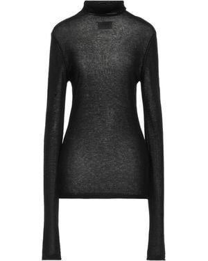 Snobby Sheep Rollkragenpullover - Schwarz