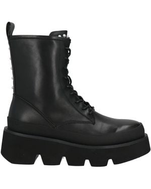 Emanuélle Vee Ankle Boots Leather - Black