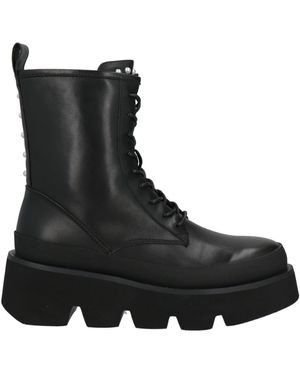 Emanuélle Vee Ankle Boots Leather - Black