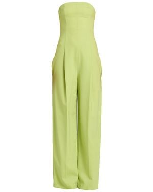 Philosophy Di Lorenzo Serafini Jumpsuit Wool, Elastane - Green