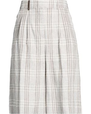Peserico Shorts & Bermuda Shorts Linen - White