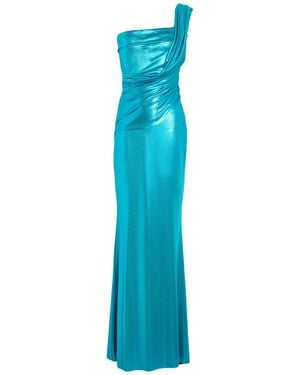 La Petite Robe Di Chiara Boni Maxi Dress Polyamide, Elastane - Blue