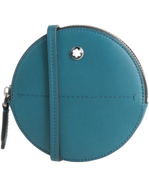 Montblanc Cross-Body Bag Leather - Blue
