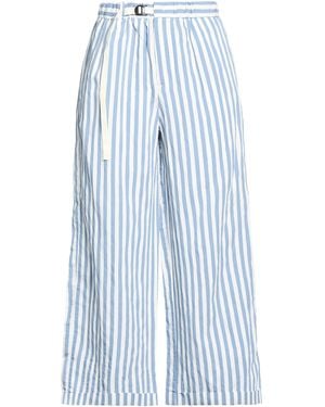 White Sand Trousers Viscose, Polyester - Blue