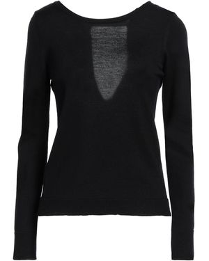 Pink Memories Pullover - Schwarz