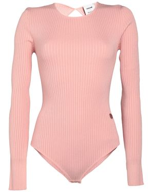KOCHÉ X PUCCI Bodysuit Viscose, Polyester - Pink