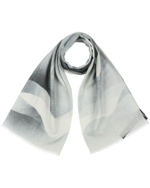 Emporio Armani Scarf Wool - White