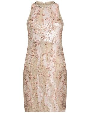 Amen Mini Dress Viscose - Natural