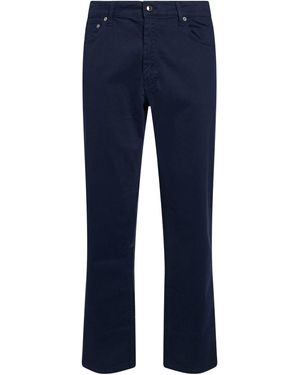 Harmont & Blaine Trousers Cotton, Elastane - Blue