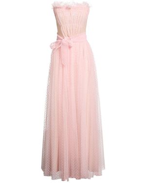 Philosophy Di Lorenzo Serafini Maxi Dress Polyamide, Polyester - Pink