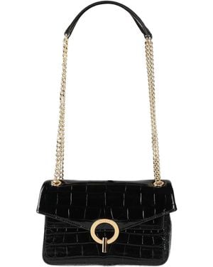 Sandro Shoulder Bag Cowhide - White