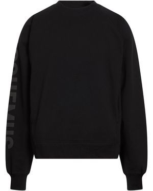 Jacquemus Sweatshirt Cotton - Black