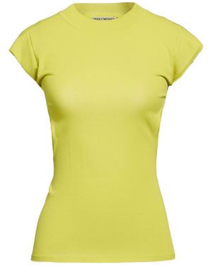Issey Miyake Jumper Rayon, Nylon - Yellow