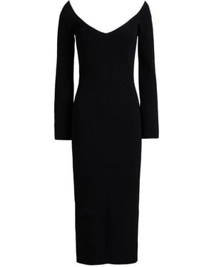 KHAITE Vestido midi - Negro