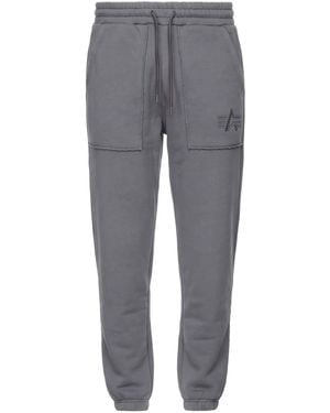 Alpha Industries Trousers Cotton, Polyester - Grey