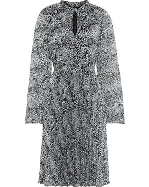 Mikael Aghal Vestido midi - Gris