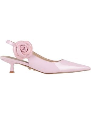 Twenty Four Haitch Court Shoes - Pink