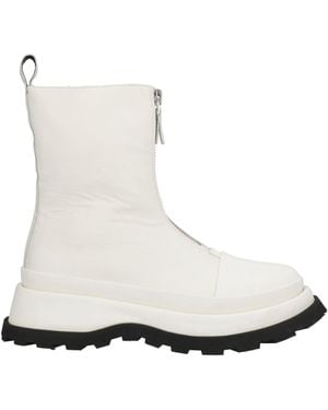 Jil Sander Ankle Boots - White