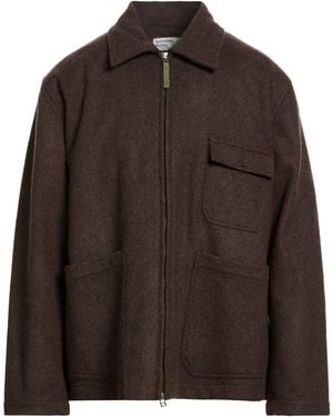 Universal Works Dark Jacket Wool, Polyamide - Brown