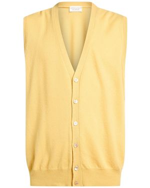 FILIPPO DE LAURENTIIS Cardigan Merino Wool, Cashmere - Yellow