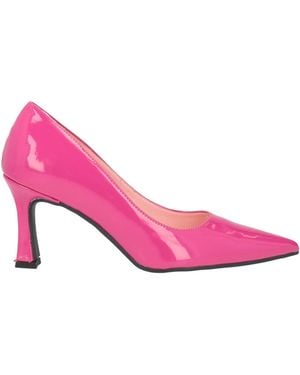 Nila & Nila Fuchsia Pumps Synthetic Material - Pink