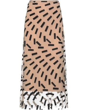 Maison Margiela Midi Skirt - Natural