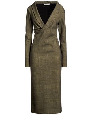 Philosophy Di Lorenzo Serafini Midi Dress Polyamide, Elastane - Green
