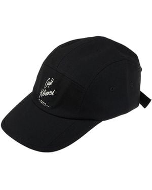 Maison Kitsuné Hat Cotton - Black