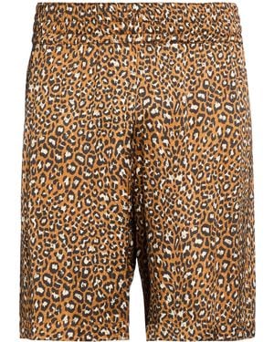 Saucony Camel Shorts & Bermuda Shorts Viscose - Blue