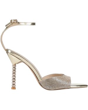Exe' Sandals - Metallic