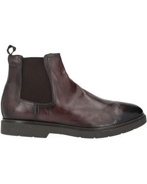 Sturlini Chocolate Ankle Boots Leather - Brown