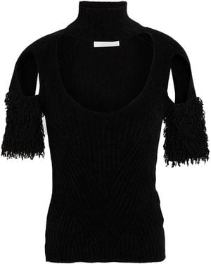 Coperni Turtleneck Viscose, Polyamide, Elastane - Black
