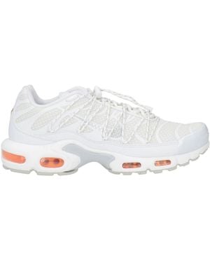 Nike Sneakers Textile Fibers, Synthetic Fibers - White