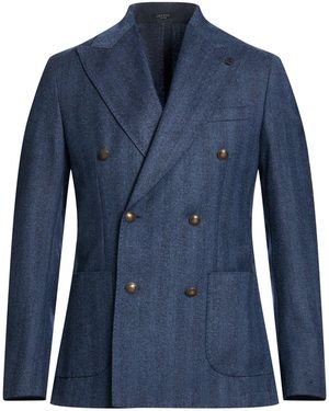 BRERAS Milano Blazer Virgin Wool - Blue