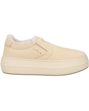 Hogan Sandals Leather - Natural