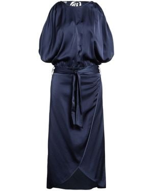 Eleventy Midi Dress - Blue