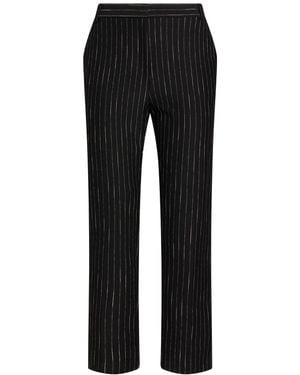 Pinko Pants Nylon, Viscose, Elastane, Cotton - Black