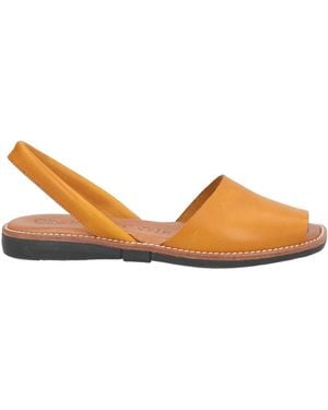 Cinzia Soft Sandals Leather - Brown