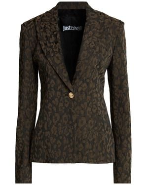 Just Cavalli Blazer Polyester, Polyamide, Elastane - Black