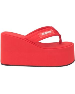 Coperni Thong Sandals - Red