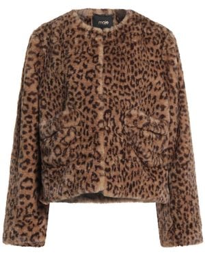 Maje Shearling- & Kunstfell - Braun