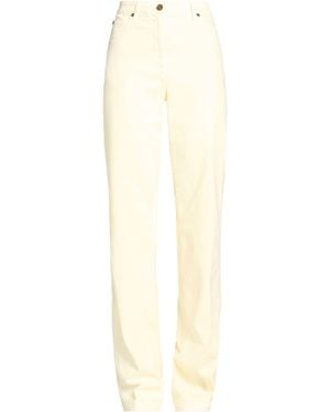 Etro Trousers Cotton, Elastane - White