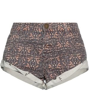 One Teaspoon Shorts Jeans - Grigio