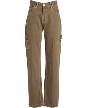 Jacquemus Le Papier Trousers Organic Cotton - Natural