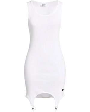 Jean Paul Gaultier Mini Dress Cotton - White