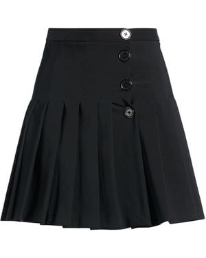 Relish Mini Skirt Polyester, Elastane - Black