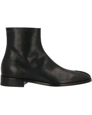 MM6 by Maison Margiela Botines De Caña Alta - Negro