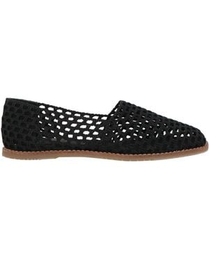 Palomitas By Paloma Barcelo' Ballet Flats Textile Fibres - Black