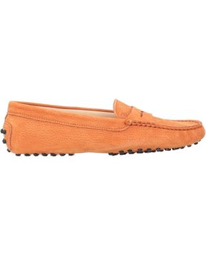 Tod's Loafers Leather - Orange