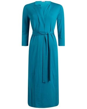 Malo Vestido Midi - Azul